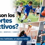 Estudiantes practicando fútbol, baloncesto, voleibol y balonmano, imagen del artículo «¿Qué son los deportes colectivos?» de EF 360.