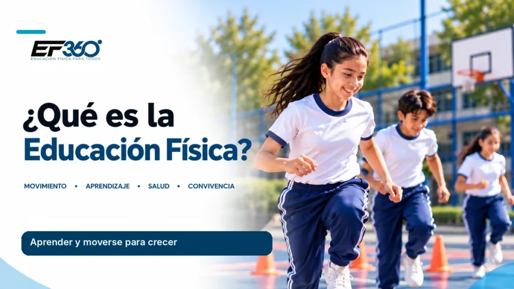 Estudiantes participando en una clase de Educación Física, imagen del artículo «Qué es la Educación Física» de EF 360.