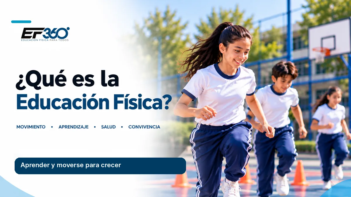 Estudiantes participando en una clase de Educación Física, imagen del artículo «Qué es la Educación Física» de EF 360.
